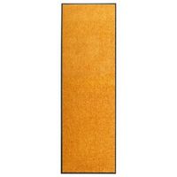 felpudo lavable naranja 60x180 cm vidaxl