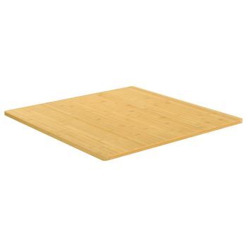 Tablero De Mesa | Tablero Escritorio De Bambú 70x70x1,5 Cm