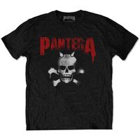 pantera tops y camisetas horned skull para mujer