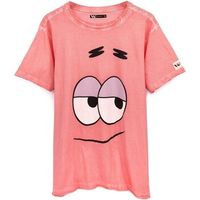 spongebob squarepants camiseta ns6879 para mujer