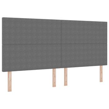 Cabecero，panel De Cabecero Gris Claro 200 Cm Tela De Pana