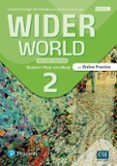 wider world 2 student s book for standard pack 2 ed