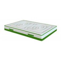 colchon viscoelastico modelo special dreams 150 x 180 x 26cm cara de invierno y verano diferenciadas - todas las medidas beis y verde