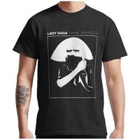 lady gaga tops y camisetas fame para hombre