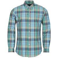 polo ralph lauren camisa manga larga camisa de corte recto en popelin premium para hombre