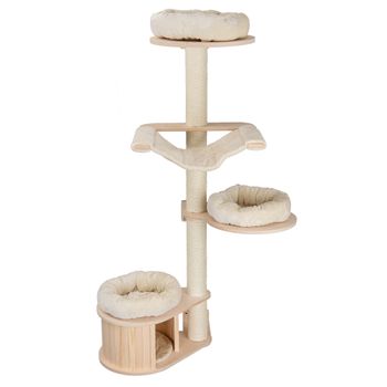 Natural Paradise Wall Scratching Tree - Magnolia - Cream