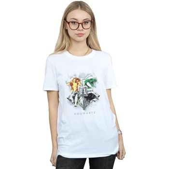Harry Potter Camiseta Hogwarts para mujer