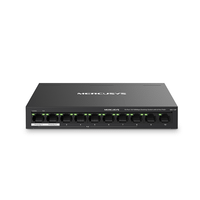 switch poe no gestionable mercusys ms110p 10p 10100 con 8p poe 65w ethernet mini desktop