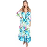 isla bonita by sigris vestido largo vestido largo midi para mujer
