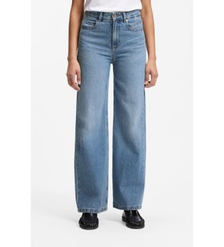 BOSS para mujer. 50564429 Jeans Marlene azul (26/32), Casual, Algodón, Denim
