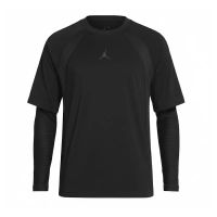 camiseta manga larga jordan sport negra