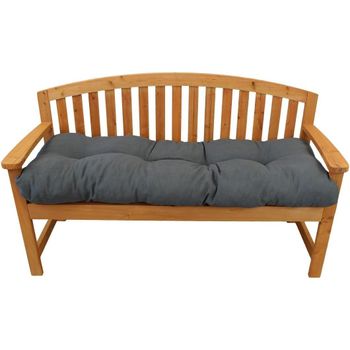 REINO MANSIDI - Cojín decorativo REINO MANSIDI para exterior e interior, acolchado y resistente, tamaño 120x50x8 cm, ideal para bancos de jardín y terraza