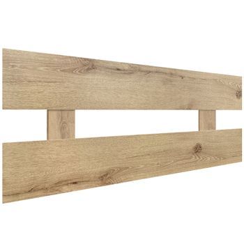 Dhome Cabecero Cambrian 80cm Horizontal Estilo Valla Madera Reciclada Dm Herrajes Incluidos (80cm Horizontal Valla, Cambrian)
