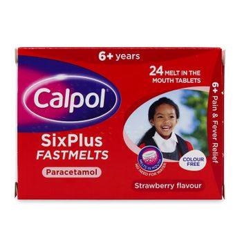 Calpol Sixplus melts Paracetamol