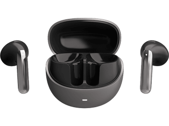 Auriculares True Wireless - Vieta Peace, 34 h Autonomía, IPX4, Cancelación de Ruido Híbrida Adaptativa, Negro