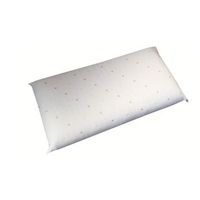 almohada de latex 70 cm perforada de maximo confort con funda con cremallera suena y descansa