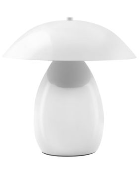 Lámpara de mesa  metal blanco