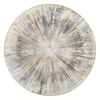 Colgante De Pared Izzie Gris D80cm