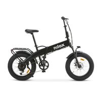bicicleta electrica plegable nilox x10 - negro