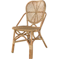silla ratan miel eme mobiliario silla apilable