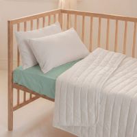 dash colcha cuna 100x130 cm blanco