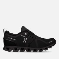 on womens cloud 5 waterproof woven running trainers - uk 4