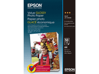 papel fotografico - epson c13s400035 183 gm a4 blanco