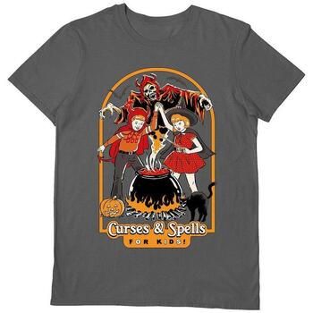Steven Rhodes Camiseta manga larga Curses Spells para hombre