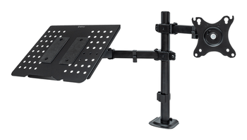 SOPORTE DE MESA UNYKA UK710202 CON SOPORTE PARA PORTÁTIL Y 1 MONITOR DE 13