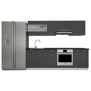 Cocina Americana Equipada 8tlg 240cm Esilo