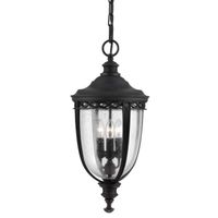 lampara colgante de exterior english bridle l 3 luces