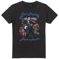 elvis presley camiseta memphis para mujer
