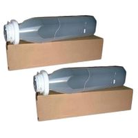 compatible multipack kyocera km-7530 printer toner cartridges 2 pack -tk-603