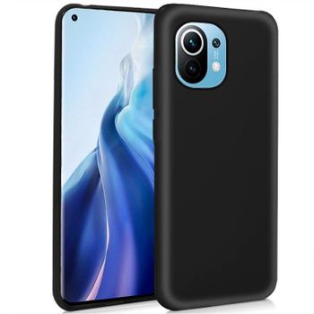 Cool Funda Silicona Negra para Xiaomi Mi 11 / Mi 11 Pro