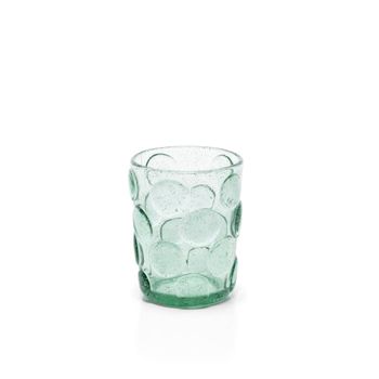 Vaso de vidrio aqua 8,2x8,2x10,5cm