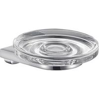 jabonera keuco collection moll con cuenco de cristal autentico cromado 12755019000