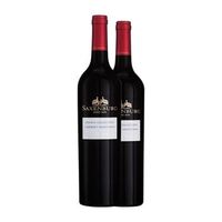 saxenburg vino tinto private collection stellenbosch 75 cl 135 vol pack de 2 unidades