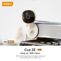 camara wifi imou cue 2e 3mp camara de vigilancia para bebes deteccion humana vision nocturna inteligente camara compacta mini vigilancia interior
