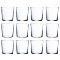 juego de 12 vasos altos vidrio 36 cl
