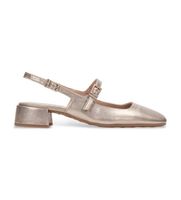 hispanitas para mujer hv253818 bailarinas oporto dorado 37 piel 3 a 5cm hebilla casual