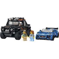 juego de construccion jaguar project 7 y land rover defender lego speed champions 740 piezas