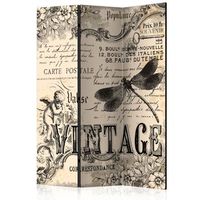 biombo - vintage correspondence 135x172 cm