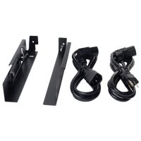 kit de montaje apc kvm-lcdmount negro 1u