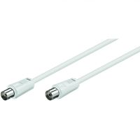 goobay cable coaxial antena 15m blanco