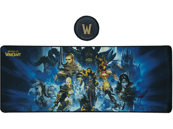 Alfombrilla gaming - FaNaTtik World of Warcraft, Goma, Multicolor