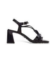 hispanitas para mujer hv264635 sandalias orquidea negro 36 piel 5 a 8cm hebilla casual fiesta