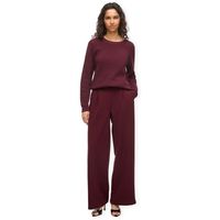 vila pantalones noos benne wide trousers - port royale para mujer