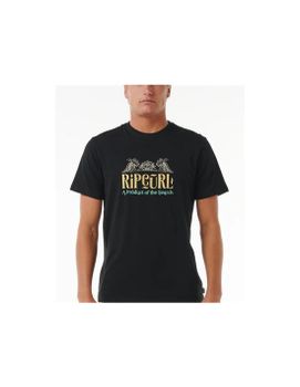 Camiseta Rip Curl Horizon Hombre Negro