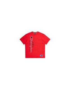 Camiseta Champion Crewneck Hombre Rojo