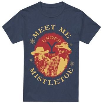 Yellowstone Tops y Camisetas Meet Me Under The Mistletoe para mujer